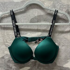 Victoria Secret Emerald Bra 34C